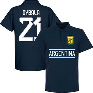 Argentinië Dybala 21 Team Polo - Navy - XXL