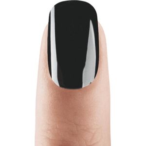 Rubor gel nagel sticker- black - gellak nagellak - manicure - gelnagellak - gel voor thuis - blijft tot 3 weken - zwart