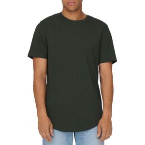 ONLY & SONS ONSMATT LONGY SS TEE NOOS Heren T-shirt - Maat XXL