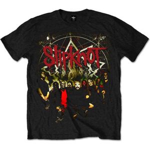 Slipknot - Waves Heren T-shirt - L - Zwart