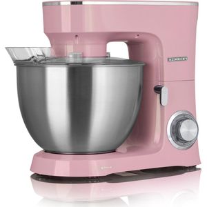 Heinrich´s HKM 8078 - keukenmachine - 1400 Watt - XXL - roze.