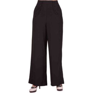 Dancing Days - FULL MOON Wijde broek - L - Zwart