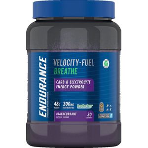 Applied Nutrition Velocity Fuel Breathe Carb & Electrolyte Energy Powder - Black Currant - Energydrink voor Sporters met Elektrolyten - 30 shakes (1,5 kg)