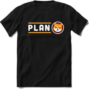 Shiba inu plan b T-Shirt | Crypto ethereum kleding Kado Heren / Dames | Perfect cryptocurrency munt Cadeau shirt Maat S