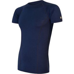 Sensor - Merino Active - Shirt - Korte Mouw - Merino Wol - Heren - Blauw - Small