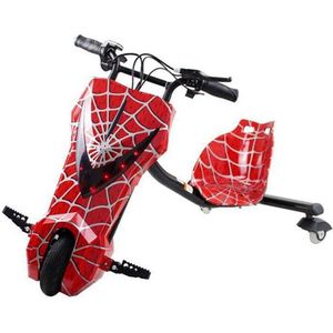 Drift elektrische super krachtige scooter kinderen drift Trike auto 3 wiel kinder speelgoed - rood