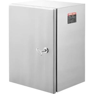 Vevor - Koffers - Aansluitdoos waterdicht - Aansluitdoos - 60x50x20 cm - Buiten Elektra Kast - met Montageplaat Scharnieren Slot IP66