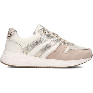 Apples & Pears 12091 Sneakers - Leren Sneaker - Meisjes - Beige - Maat 33