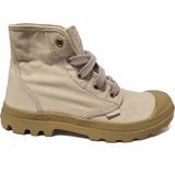Palladium Pampa Hi Dames Veterschoen 92352084 Lunar Rock / putty Maat 39