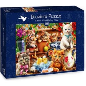 Bluebird puzzel Katjes in de schuur (1000)