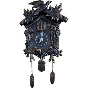 Lexium Koekoeksklok Modern - Minimalistische Koekoeksklok - Koekoek - Cuckoo Clock - Wandklok