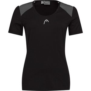 Head Club Tech Shirt - sportshirts - zwart - Vrouwen