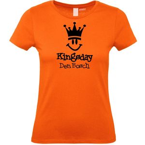 Dames t-shirt Den Bosch Smiley | Oranje Dames | maat XXXL