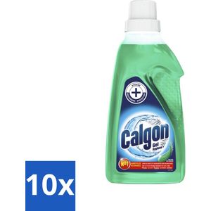 Calgon - Wasmachinereiniger - Tegen Kalkaanslag - 1.5 L - 30 Wasbeurten - Bulkverpakking - 10 stuks