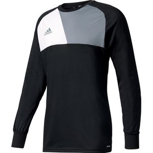 adidas Assita 17 GK Jersey Keepersshirt Junior  Sportshirt - Maat 116  - Unisex - zwart/grijs/wit