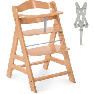 Eetstoel Baby 6 Maanden en Ouder - Babystoel voor aan Tafel - Baby Stoeltje Zitten voor Thuis - Hout