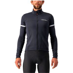 Castelli FONDO 2 Fietsshirt LIGHT BLACK/WHITE REFLEX - Mannen - maat XXL