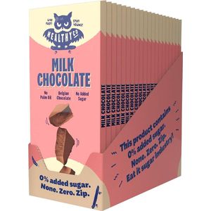 HealthyCo | Milk Chocolate 100g | 10 Stuks | 10 x 100 gram