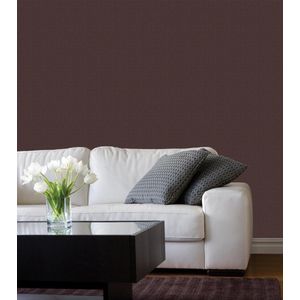 Dutch Wallcoverings Vliesbehang uni - Bruin