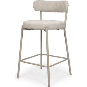 Milton & Oldbrook Lage Barkruk Izola Grijs