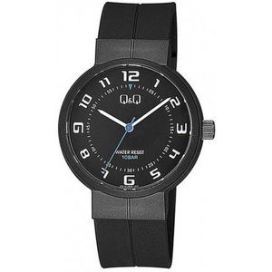 Mooi  unisex horloge Q&Q VS14J006Y zwart
