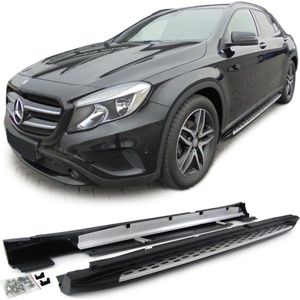 Mercedes GLA X156 Side steps Sidebar Treeplank Sideskirts Running boards