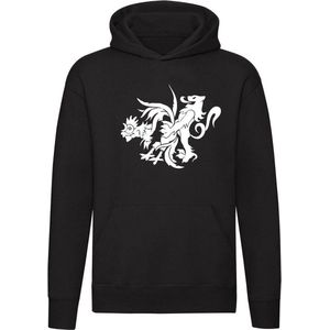 Vlaanderen vs Wallonie Hoodie | brussel | antwerpen | belgie |frans | unisex | trui | sweater  | capuchon