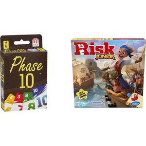 Spellenbundel - 2 Stuks - Phase10 & Risk Junior