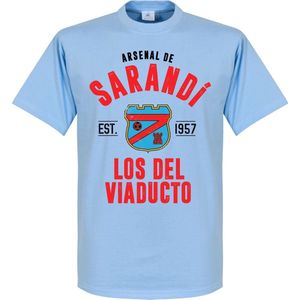 Arsenal Sarandi Established T-Shirt - Licht Blauw - XXL