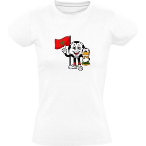 Marokko Dames T-shirt | Marokkaans elftal | Marokkaanse vlag | voetbal