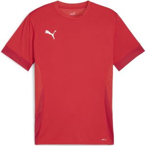 PUMA teamGOAL Matchday Jersey Heren Sportshirt - PUMA Rood-PUMA Wit-Fast Rood - Maat XL