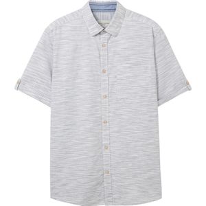 Tom Tailor Overhemd Gestructureerd Overhemd 1042417xx10 35741 Mannen Maat - XXL