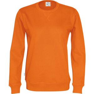 Cottover SWEATER CREW NECK UNISEX - GOTS GECERTIFICEERD 141003 - Oranje - XL