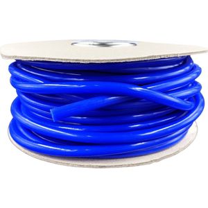 Vacuum slang 6mm (interne diameter) - Prijs per meter - Blauw