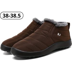 Bovista Antislip Sneeuwboots - Snowboots - Wintersport Sneeuwschoenen - Ski Gadgets Voor Heren - Maat 38-38.5 - Koffie