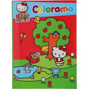 Hello Kitty Kleurboek appelboom - geschikt voor urenlang kleurplezier - kinderen 3+ jaar