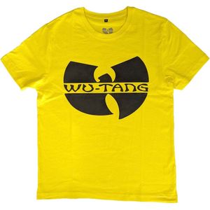 Wu-Tang Clan - Logo Heren T-shirt - XL - Geel