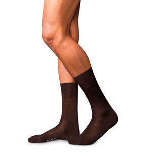 FALKE No. 6 Finest Merino & Silk herensokken - bruin (brown) - Maat: 45-46