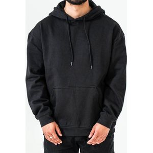 DMNDBK AMSTERDAM - Unisex oversized hoodie - Zwart - maat L