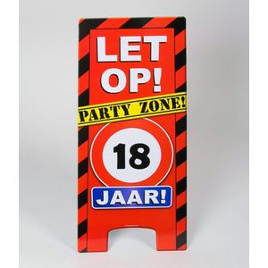 Paperdreams - Warning sign - 18 Jaar