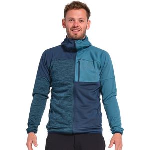 Rock Experience KOBRA HOODIE FZ Heren Vest Blauw XXL - Fleece Vest