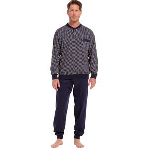 Robson heren pyjama 27241-718-4 - Blauw - 3XL/58