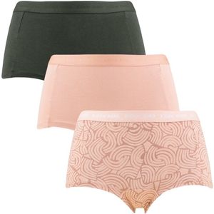 3-pack dames boxershort- Everyday - XS - Roze