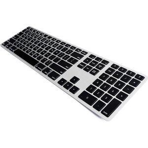 Matias Draadloos Toetsenbord US QWERTY met Backlight voor MacBook zwart/zilver
