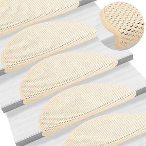 vidaXL-Trapmatten-zelfklevend-15-st-sisal-look-65x21x4-cm-crèmekleurig