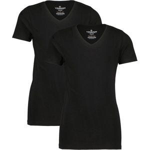 Vingino Basic T-shirt - set van 2 Zwart