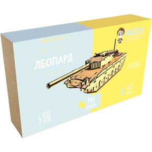 Bouwpakket Tank Leopard van hout