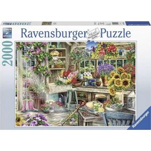 Ravensburger puzzel Paradijs van de Tuinman - Legpuzzel - 2000 stukjes
