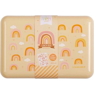 Broodtrommel Lunch box: Regenboog | A Little Lovely Company