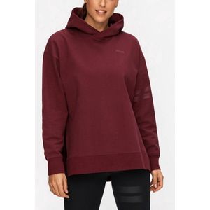 Stronger - Signature Loose Hoodie - Hoodie Vest - Dames - Rood - Maat M
